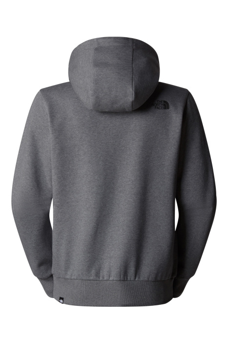 Sımple Dome Regular Hoodıe Erkek SweatShirt - NF0A89FC Gri Menanj - 2