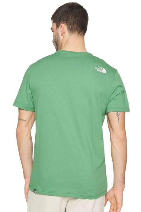 Simple Dome Tee - Eu Erkek T-Shirt - NF0A2TX5 Yeşil