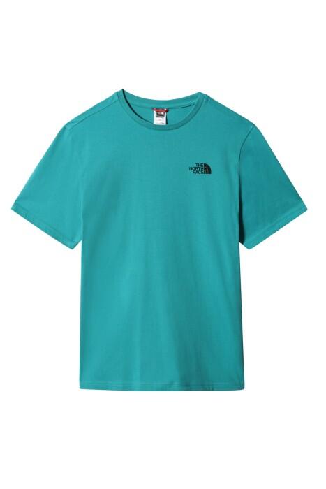 The North Face - Simple Dome Tee - Eu Erkek T-Shirt - NF0A2TX5 Yeşil/Siyah