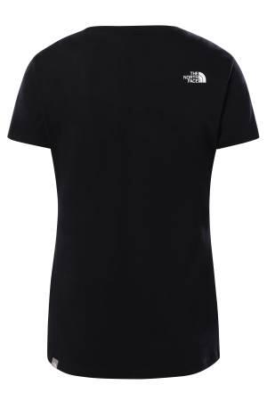 Simple Dome Tee Kadın T-Shirt - NF0A4T1A Siyah - Thumbnail