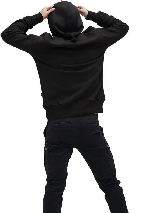 Simple Hoodie Erkek SweatShirt - 20.02.12.019 Siyah - 2