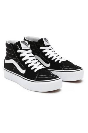 Sk8-Hi Platform 2.0 Süet Unisex Ayakkabı - VN0A3TKN Siyah/Beyaz - Vans