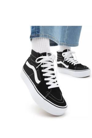 Sk8-Hi Platform 2.0 Süet Unisex Ayakkabı - VN0A3TKN Siyah/Beyaz - Thumbnail