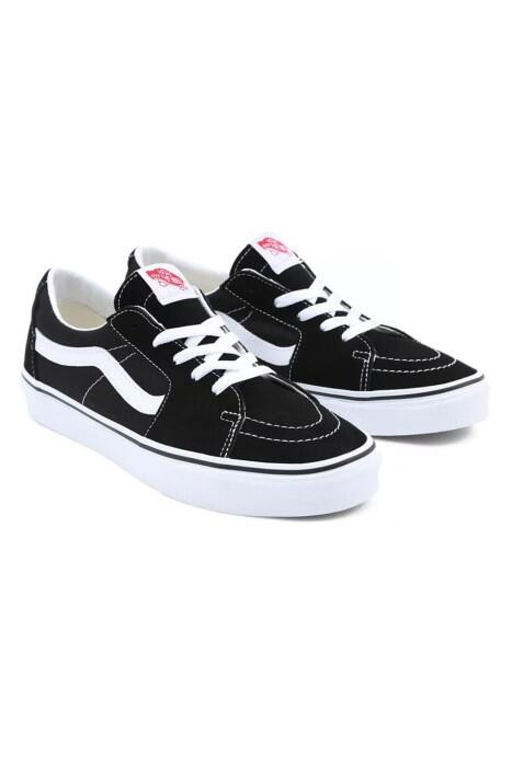 Vans - Sk8-Low Unisex Ayakkabı - VN0A4UUK Siyah/Beyaz