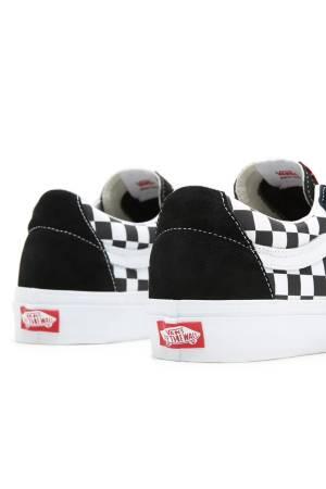 Sk8-Low Unisex Ayakkabı - VN0A4UUK Siyah/Beyaz Desenli - 7