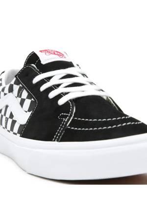 Sk8-Low Unisex Ayakkabı - VN0A4UUK Siyah/Beyaz Desenli - 8