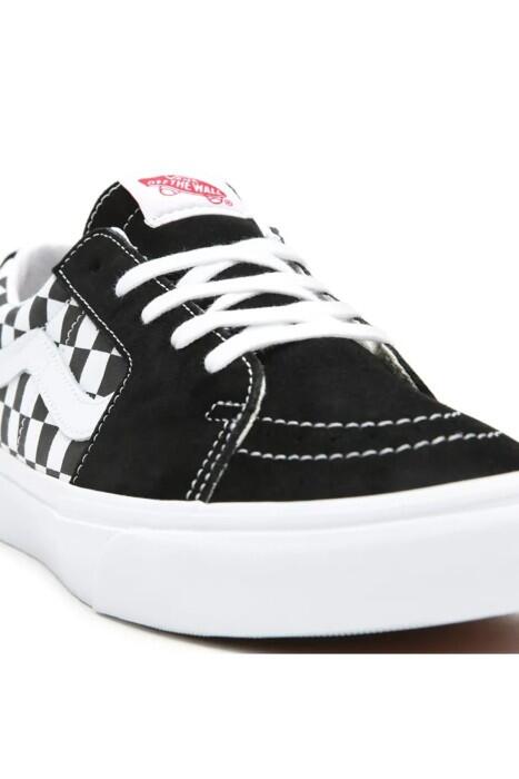 Sk8-Low Unisex Ayakkabı - VN0A4UUK Siyah/Beyaz Desenli - 8