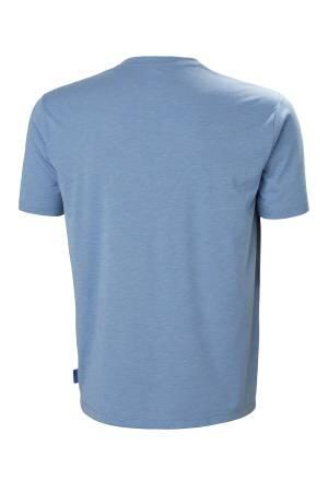Skog Recycled Graphic Erkek T-Shirt - 63082 Açık Mavi - 4