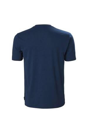 Skog Recycled Graphic Erkek T-Shirt - 63082 Lacivert - Thumbnail
