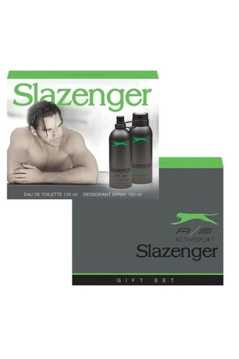 Slazenger Active Sport Erkek Edt 125 ml + Deo Sprey 150 ml Set -411251 Yeşil - 1