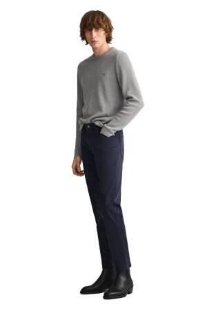 Slim Fit Erkek Pantolon - 1000368 Lacivert - Thumbnail