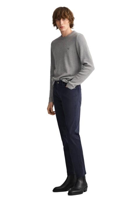 Gant - Slim Fit Erkek Pantolon - 1000368 Lacivert