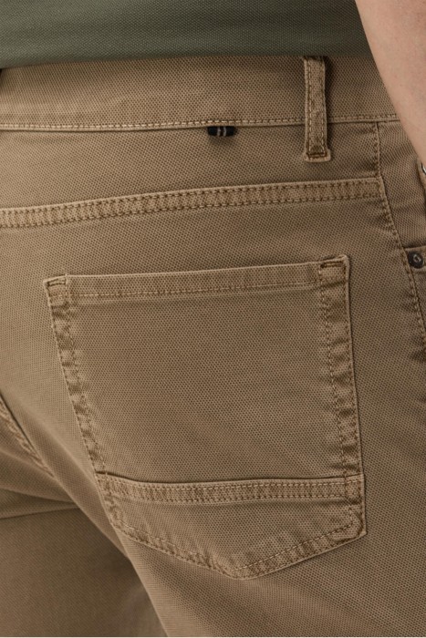 Slim Fit Erkek Pantolon - P01011T Bej