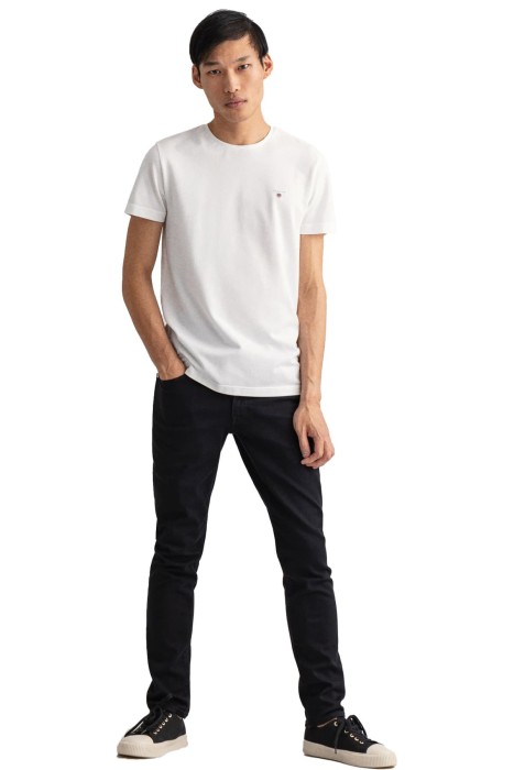 Slim Pique Ss Erkek T-Shirt - 2023017 Beyaz