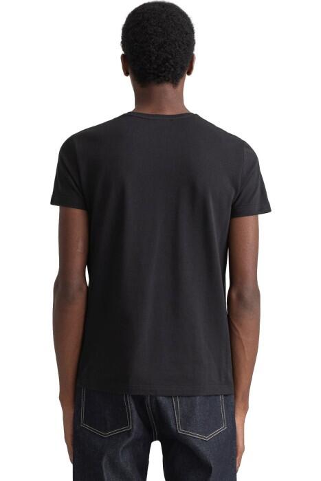Slim Pique Ss Erkek T-Shirt - 2023017 Siyah - 2
