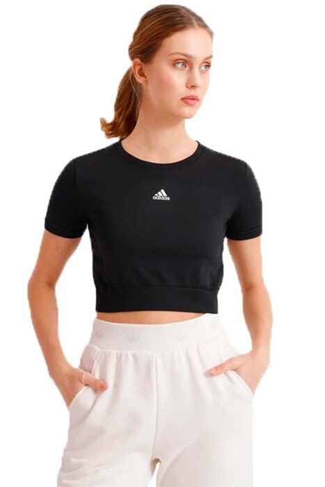 Sml Fit Kadın T-Shirt - HA1198 Siyah - 1