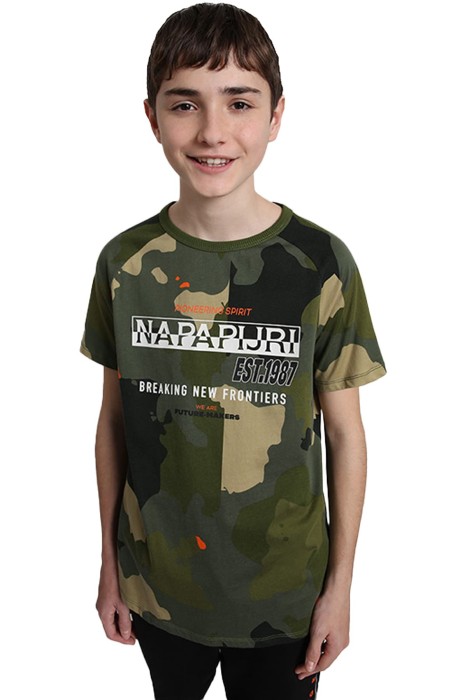 Sobbı Ss Çocuk T-Shirt - NP0A4F1T Yeşil