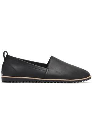 SOREL NL3211 ELLA SLIP ON KADIN BABET Siyah - Thumbnail