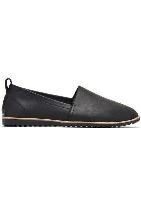 SOREL NL3211 ELLA SLIP ON KADIN BABET Siyah