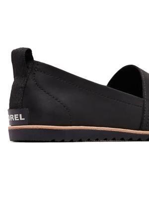 SOREL NL3211 ELLA SLIP ON KADIN BABET Siyah - Thumbnail