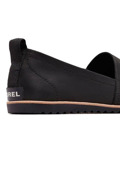 SOREL NL3211 ELLA SLIP ON KADIN BABET Siyah