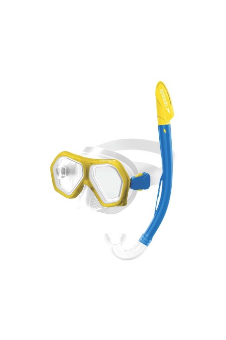 Speedo - Speedo Çocuk Maske & Şnorkel Set - SOL19004C-YWRL Sarı/Mavi