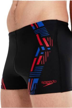 Speedo Tech Prnt Asht Am Erkek Mayo - 8-00303314533 Kırmızı/Siyah - Speedo