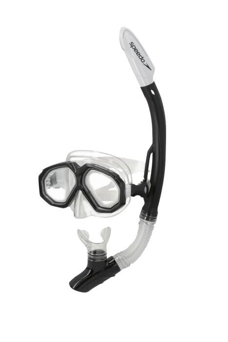 Speedo Unisex Maske & Şnorkel Set - SOL24002C-BKCL Siyah - 1