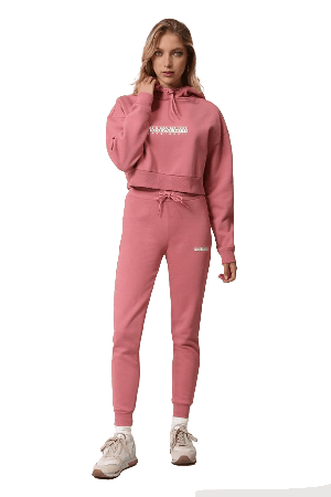 Spodnie dresowe Box Kadın Alt Eşofman - NP0A4FV5 Pembe - Napapijri