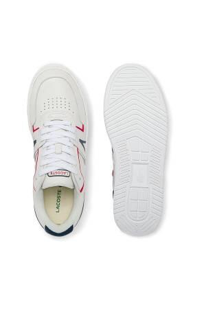 Sport L001 Erkek Ayakkabı - 742SMA0092T Beyaz/Lacivert/Kırmızı - Thumbnail