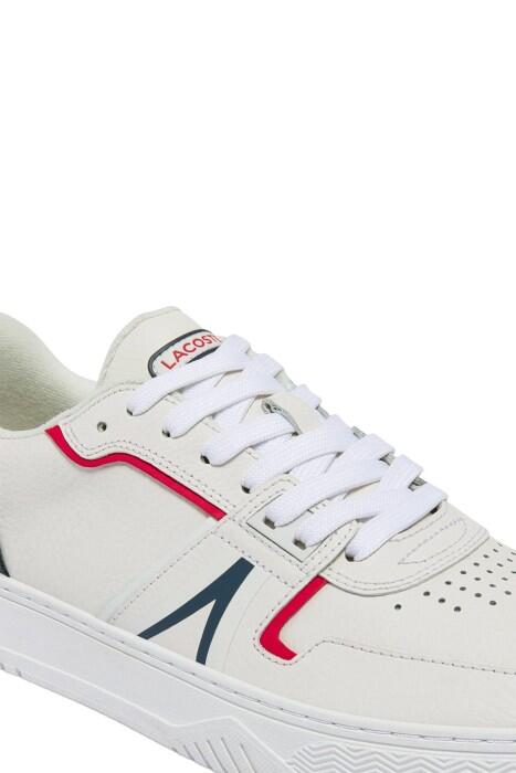 Sport L001 Erkek Ayakkabı - 742SMA0092T Beyaz/Lacivert/Kırmızı