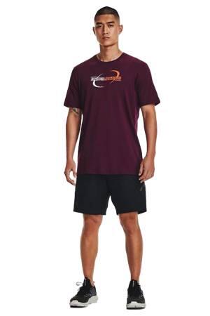 Sportstyle Novelty Erkek T-Shirt - 1376860 Mor - Thumbnail