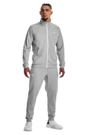 Sportstyle Tricot Erkek Fermuarlı SweatShirt - 1329293 Mod Gri/Siyah - Under Armour