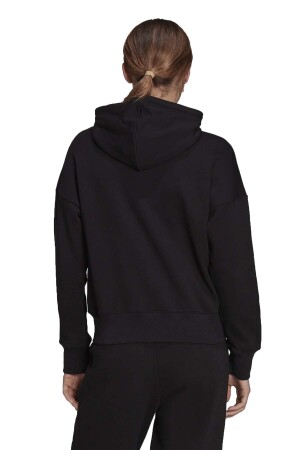 Sportswear Stadium Kadın Tam Fermuarlı SweatShirt - H45476 Siyah - 3