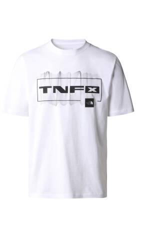 S/S Coordinates Tee Erkek T-Shirt - NF0A7UOH Beyaz/Siyah - Thumbnail