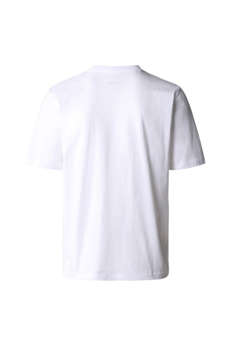 S/S Coordinates Tee Erkek T-Shirt - NF0A7UOH Beyaz/Siyah