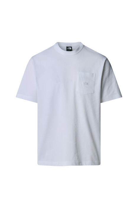 Ss Dome Relaxed Pocket Tee Erkek T-Shirt - NF0A8C3P Beyaz - 1
