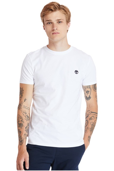 Ss Dun-River Crew T Erkek T-Shirt - TB0A2BPR Beyaz