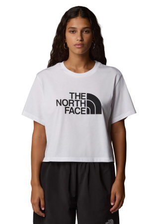 Ss Easy Relaxed Cropped Tee Kadın T-Shirt - NF0A8A6H Beyaz - The North Face
