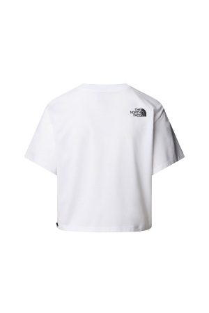 Ss Easy Relaxed Cropped Tee Kadın T-Shirt - NF0A8A6H Beyaz - 5