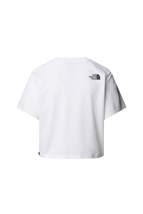 Ss Easy Relaxed Cropped Tee Kadın T-Shirt - NF0A8A6H Beyaz - 5