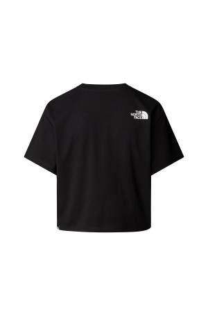 Ss Easy Relaxed Cropped Tee Kadın T-Shirt - NF0A8A6H Siyah - 5