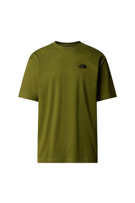S/S Essential Oversize Tee Erkek T-Shirt - NF0A87NR Yağ Yeşili - 1