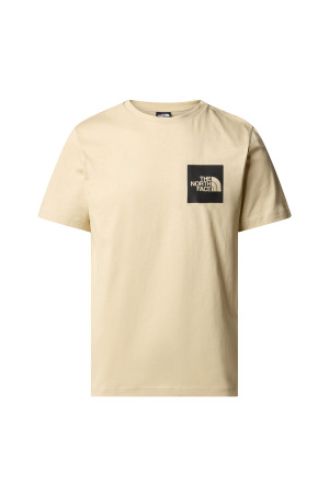 S/S Fine Tee Erkek T-Shirt - NF0A87ND Bej - 1