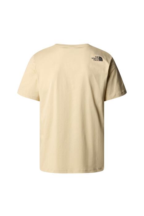 S/S Fine Tee Erkek T-Shirt - NF0A87ND Bej - 2