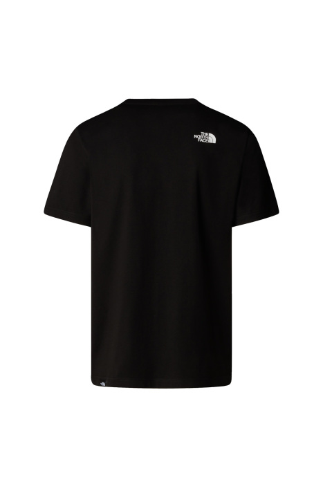 Ss Fine Tee Erkek T-Shirt - NF0A8A6M Siyah - 2