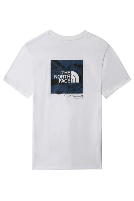 S/S Graphic Half Dome Tee Kadın T-Shirt - NF0A7R3D Beyaz - 2