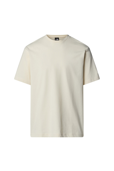 Ss Logo Rmst Relaxed Tee Erkek T-Shirt - NF0A8C35 Krem - 1