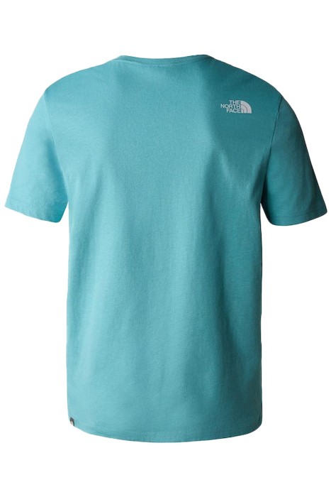 S/S Mountain Line Tee Erkek T-Shirt - NF0A7X1N Açık Mavi