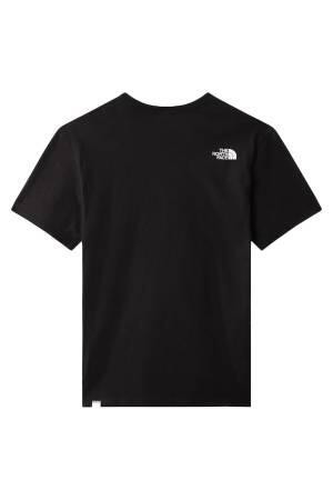 S/S Mountain Line Tee Erkek T-Shirt - NF0A7X1N Siyah - Thumbnail